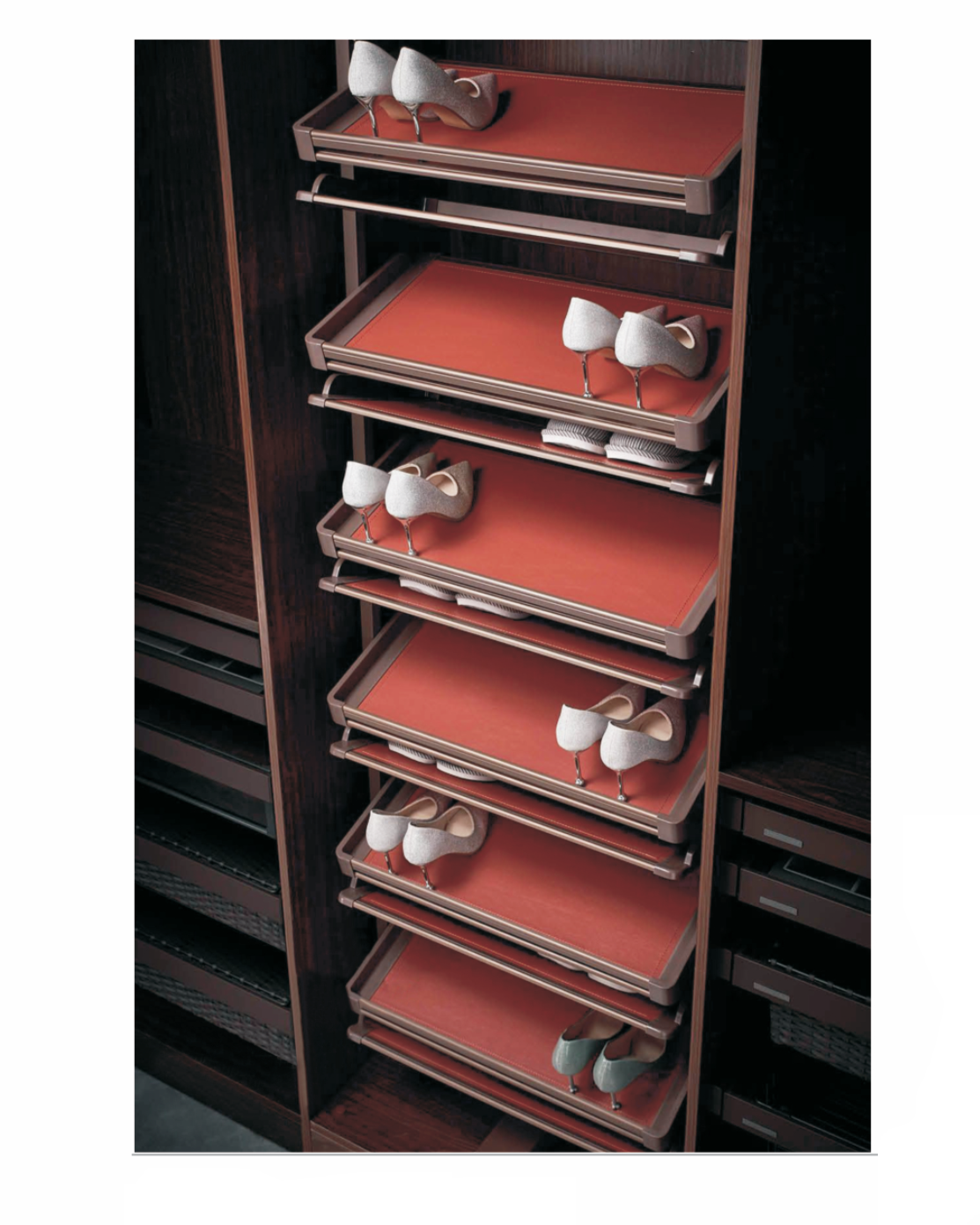 360° ROTATING SHOE RACK