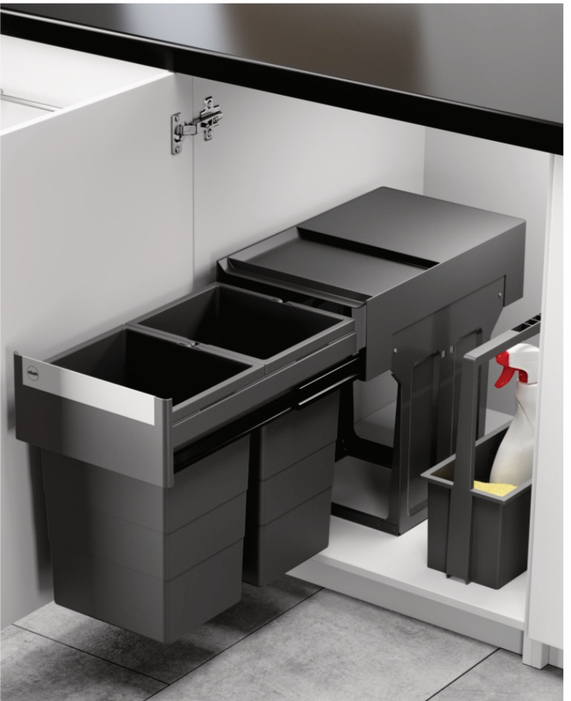 Double Dustbin (Pvc)