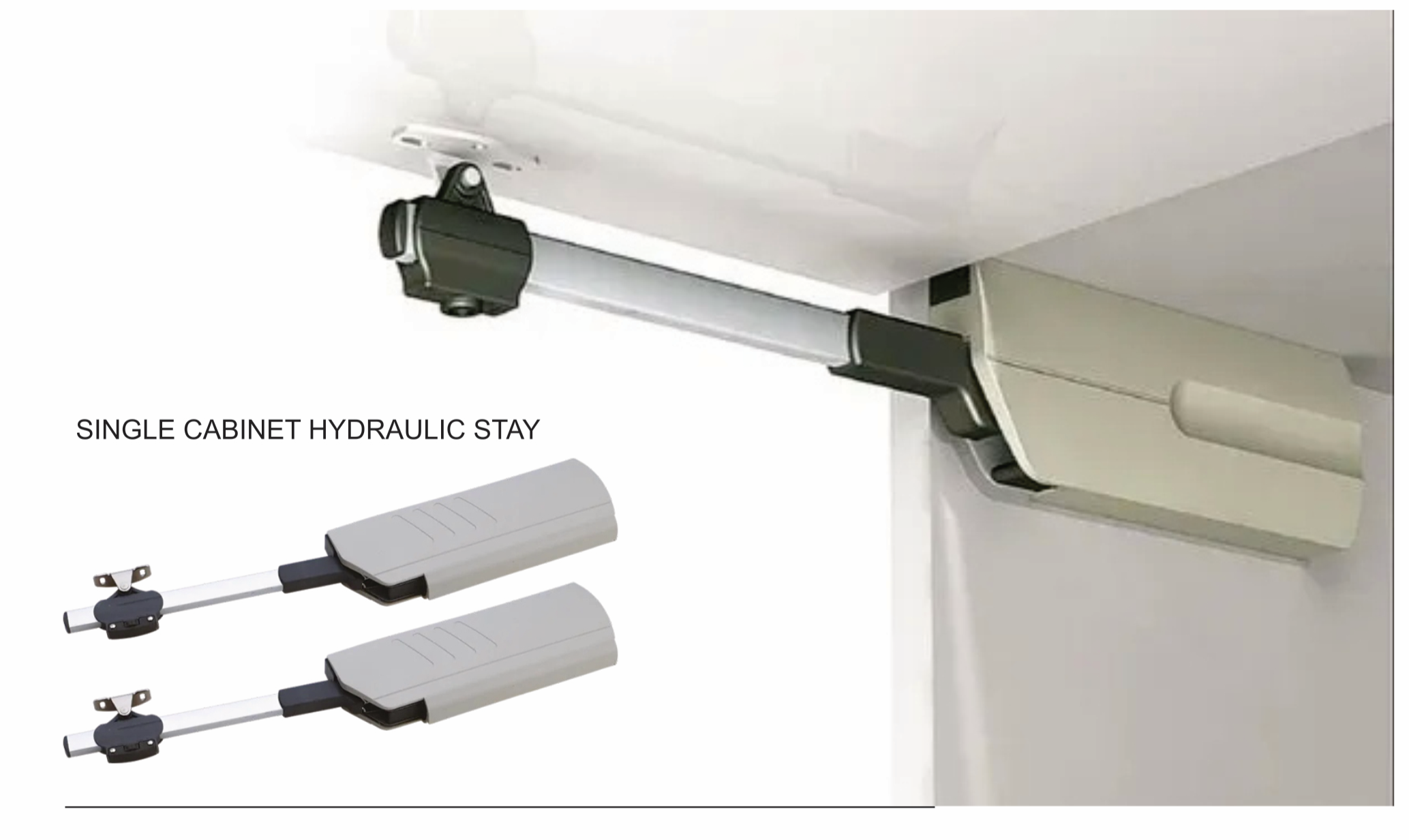 SINGLE CABINET HYDRAULIC STAY