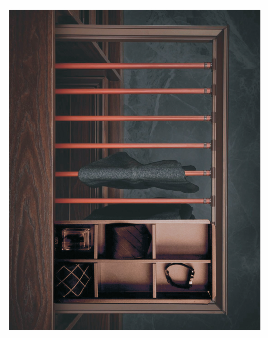 TROUSER RACK + CLASSIFICATION BOX
