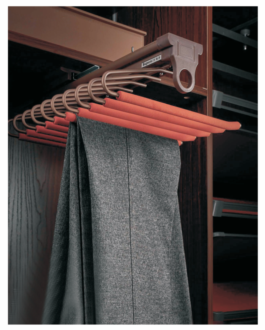 TROUSER RACK SINGLE V-LINE