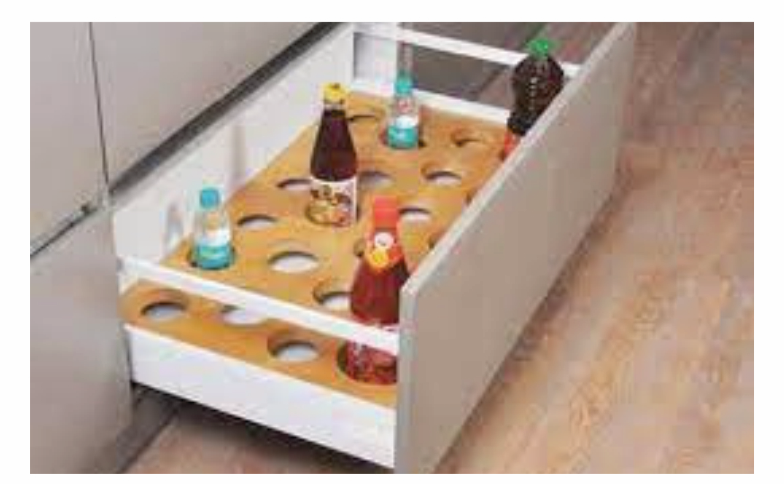 WOODEN SPICE RACK